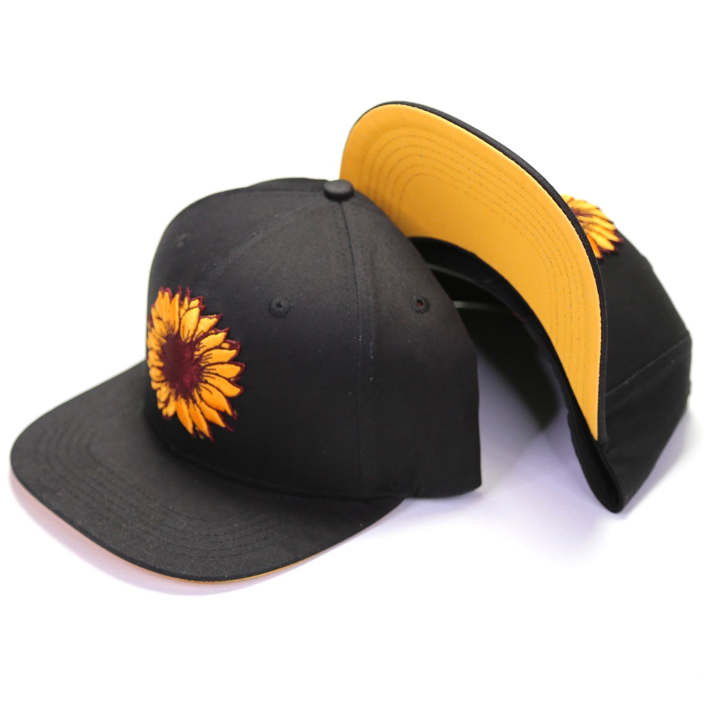 Muddy Waters Too - Sun Flower Black Snap back