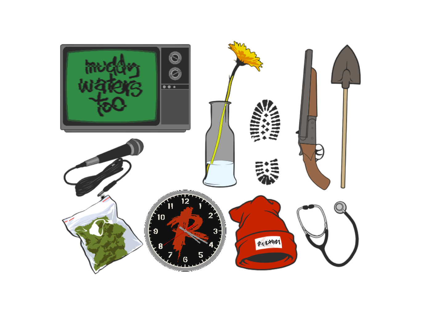 Muddy Waters Too - Reversible Bucket Hat