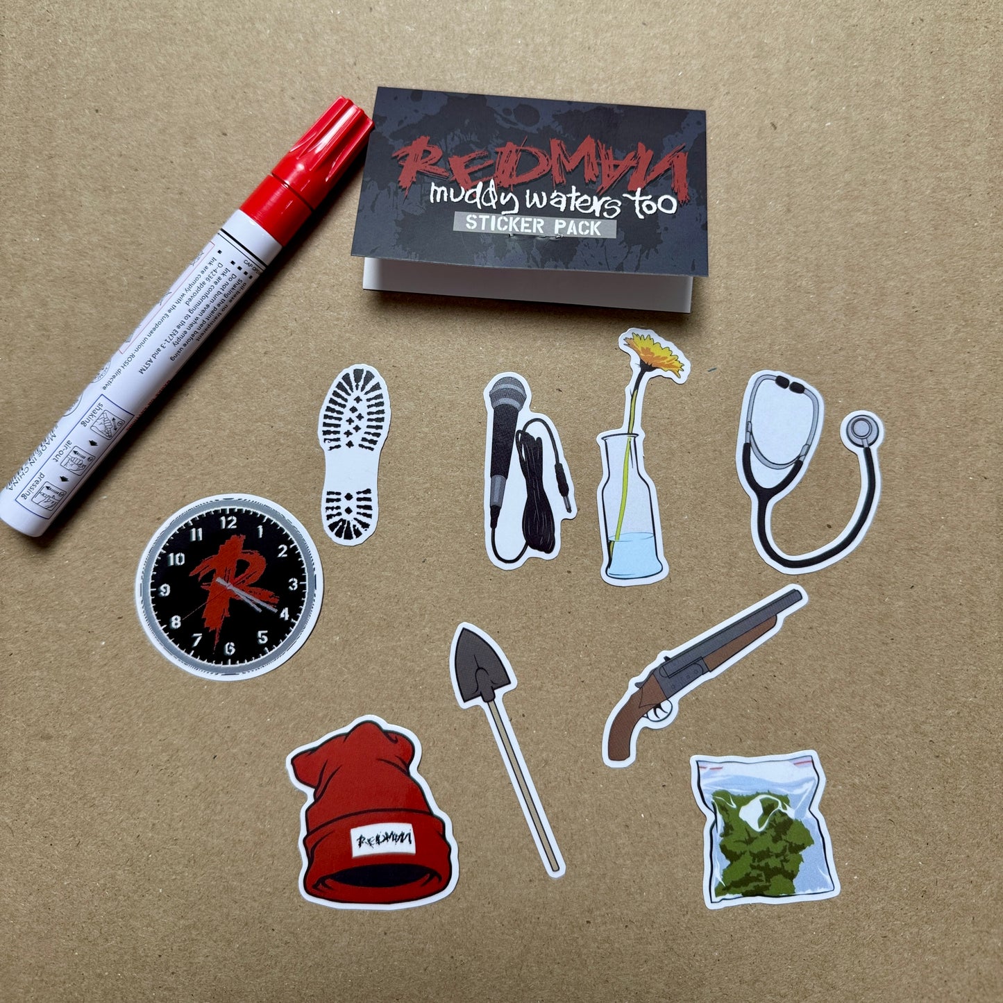 Muddy Waters Too Sticker Pack